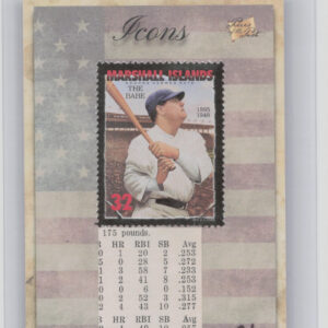 2018 The Bar Pieces of the Past Hybrid Edition Babe Ruth Marshall Islands 8/8