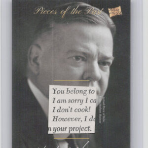 2018 The Bar Pieces of the Past Hybrid Edition: Herbert Hoover PR-HH