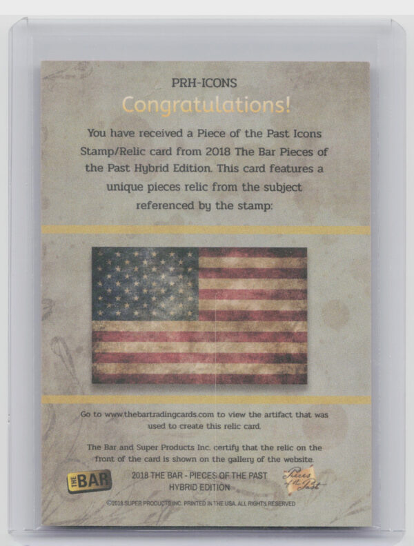 2018 The Bar Pieces of the Past Hybrid Edition Rough Riders 20/48 - Image 3