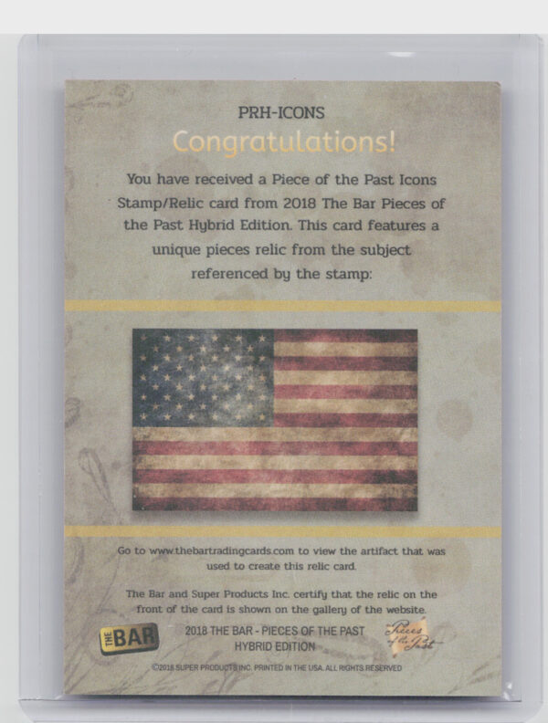2018 The Bar Pieces of the Past Hybrid Herbert Hoover 39/48 - Image 3
