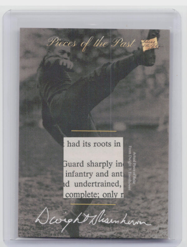 2018 The Bar Pieces of the Past  Mementos Edition:  Dwight D. Eisenhower   PR-DE