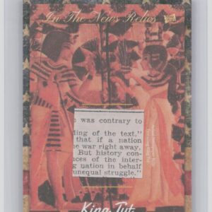 2018 The Bar Pieces of the Past Mementos  Edition:  King Tut