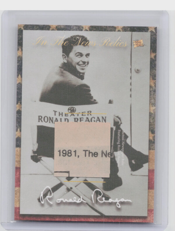 2018 The Bar Pieces of the Past  Mementos Edition: Ronald Reagan