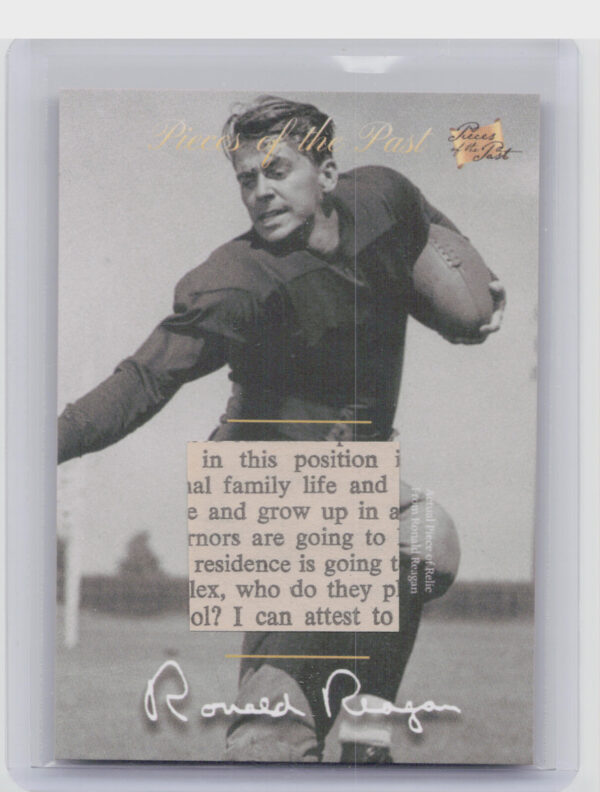 2018 The Bar Pieces of the Past  Mementos Edition: Ronald Reagan PR-RR