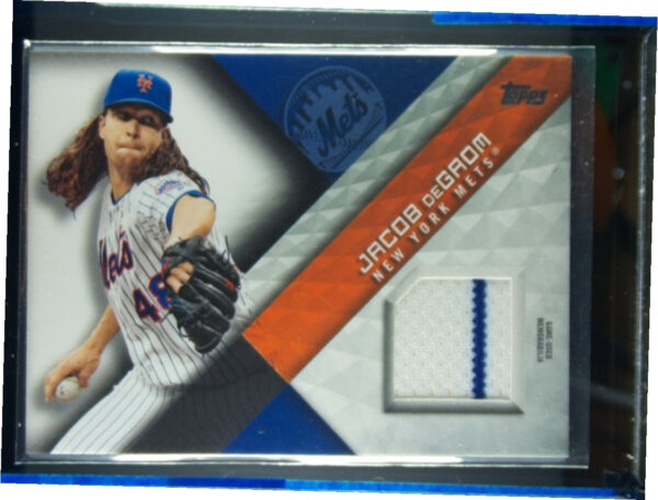 2018 Topps Jacob deGrom MEM #MLM-JJ Mets Major League Material Relics (Series 2)