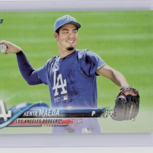 2018 Topps Kenta Maeda SP VAR #484 Dodgers