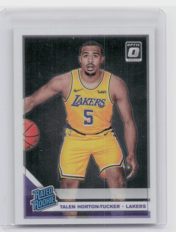 2019-20 Donruss Optic Talen Horton-Tucker RC #151 Lakers