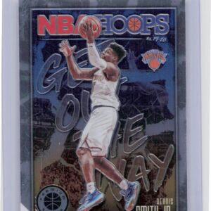 2019-20 Hoops Premium Stock Dennis Smith Jr. #7 Knicks Get Out The Way
