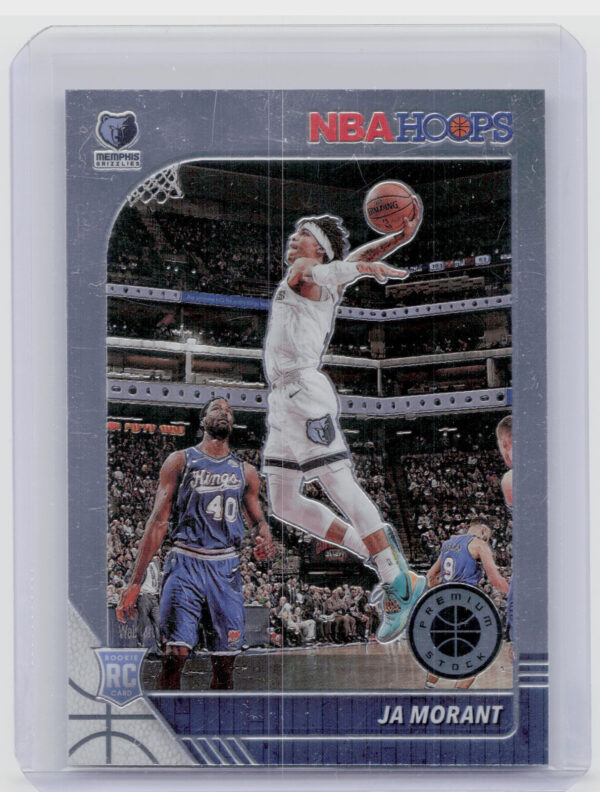 2019-20 Hoops Premium Stock Ja Morant RC #259 Grizzlies