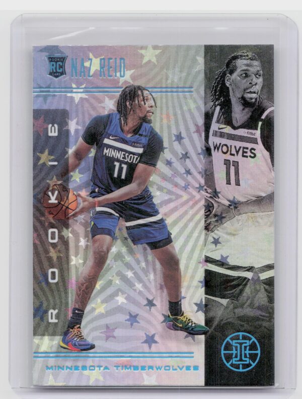 2019-20 Panini Illusions Naz Reid RC #198 Timberwolves