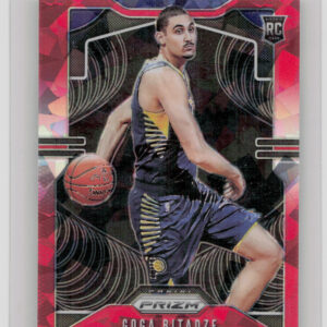 2019-20 Panini Prizm Goga Bitadze Prizms Red Ice #264 Pacers