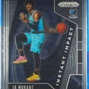 2019-20 Panini Prizm Ja Morant #12 Grizzlies Instant Impact