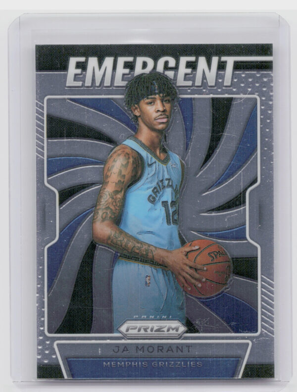 2019-20 Panini Prizm Ja Morant #17 Grizzlies Emergent