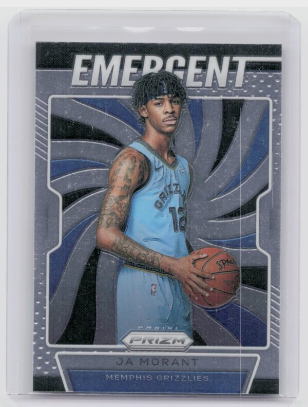 2019-20 Panini Prizm Ja Morant #17 Grizzlies Emergent