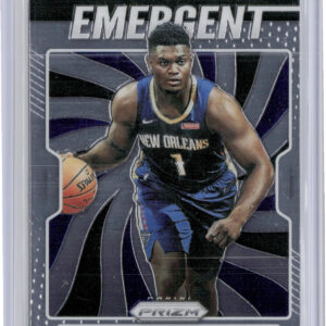 2019-20 Panini Prizm Zion Williamson #7 Pelicans Emergent
