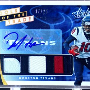 2019 Absolute DeAndre Hopkins Auto /25 JSY #TTT-DH Texans Tools of the Trade