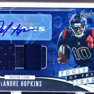 2019 Absolute DeAndre Hopkins Auto JSY /49 #TTD-DH Texans Tools of the Trade