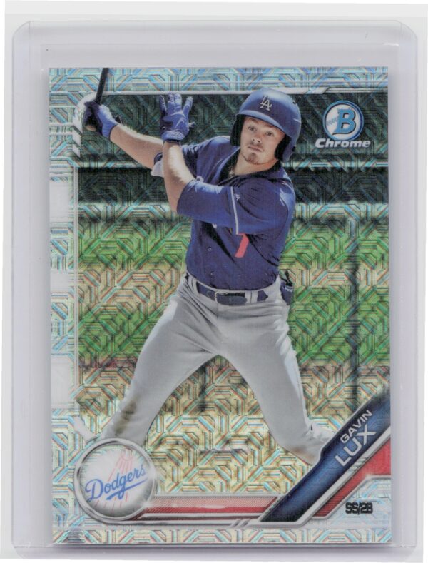 2019 Bowman Gavin Lux #BCP-130 Dodgers Chrome Prospects Mojo Refractors