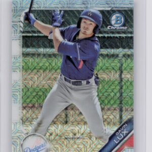 2019 Bowman Gavin Lux #BCP-130 Dodgers Chrome Prospects Mojo Refractors