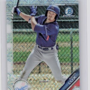 2019 Bowman Gavin Lux #BCP-130 Dodgers Chrome Prospects Mojo Refractors