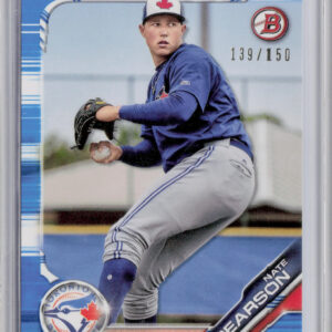 2019 Bowman Nate Pearson SN150 #BP-99 Jays Prospects Blue