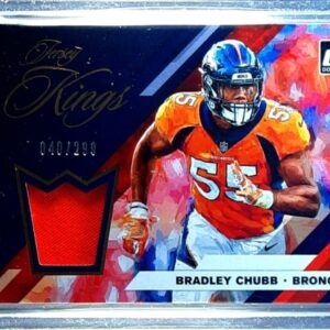 2019 Donruss Bradley Chubb /299 JSY #JK-11 Broncos Jersey Kings