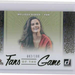 2019 Donruss Melissa Baker /100 #FTG-3 Browns Fans of the Game Holo