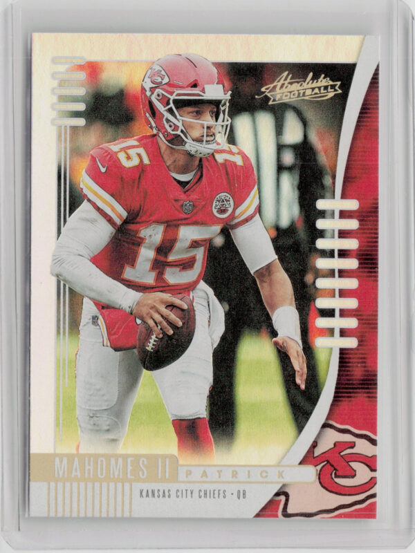 2019 Panini Absolute Patrick Mahomes II #38 Chiefs