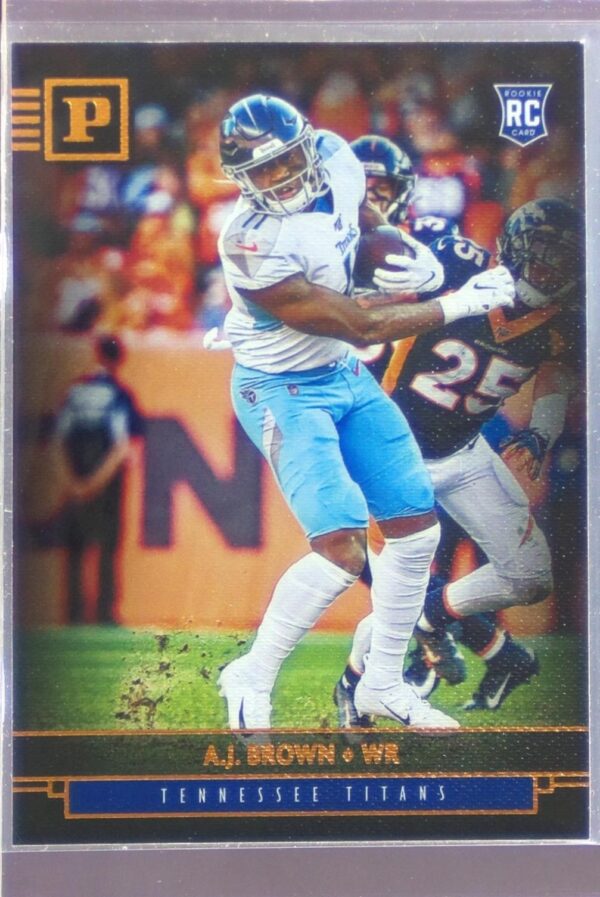 2019 Panini Chronicles A.J. Brown RC #P40 Titans Panini