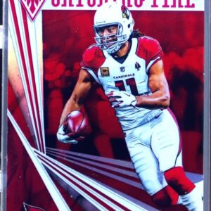 2019 Panini Phoenix Larry Fitzgerald /299 #22 Cardinals Catching Fire Red