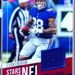 2019 Prestige Evan Engram JSY #SS-EE Giants Stars of the NFL Xtra Points Blue