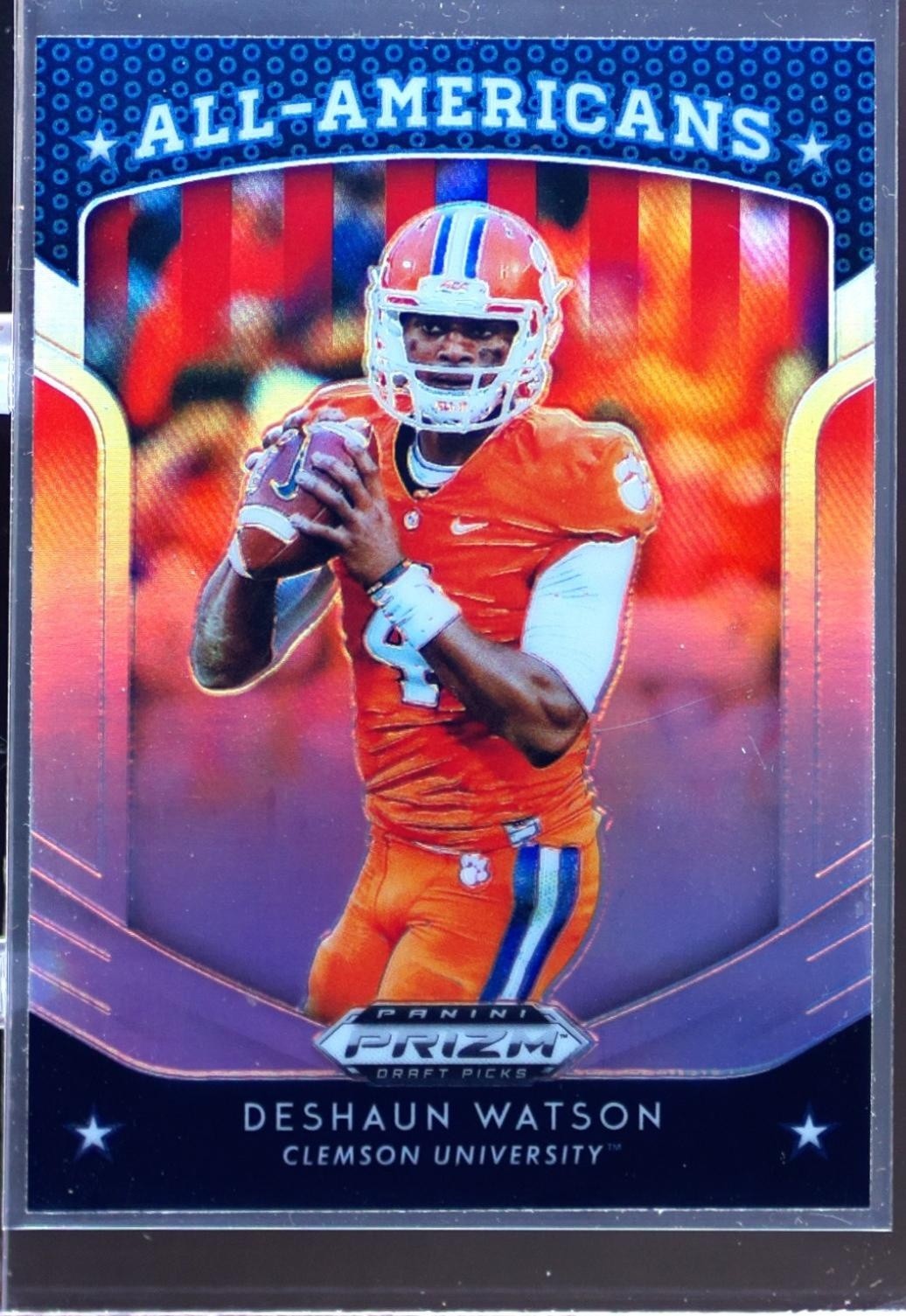 2019 Prizm Draft Picks Deshaun Watson Prizms Silver #40 Tigers