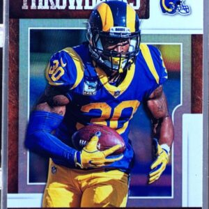 2019 Score Todd Gurley II #T-9 Rams Throwbacks
