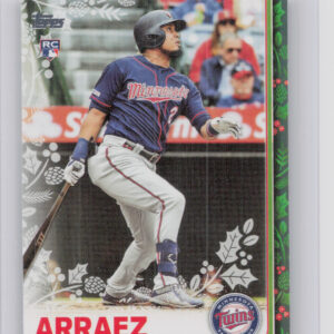 2019 Topps Holiday Luis Arraez RC #HW191 Twins