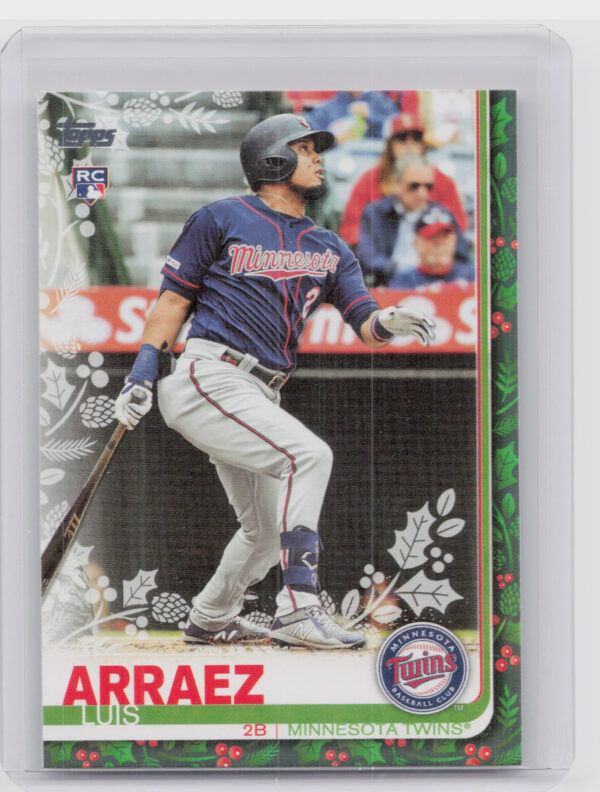 2019 Topps Holiday Luis Arraez RC #HW191 Twins