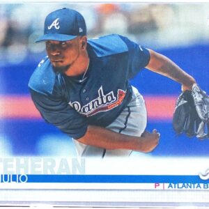 2019 Topps Julio Teheran Advanced Stat /150 #118 Braves