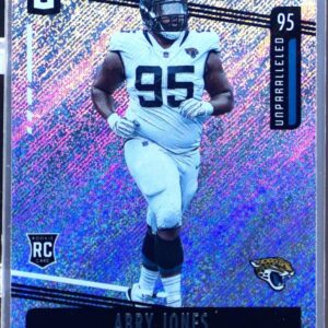 2019 Unparalleled Abry Jones RC #68 Jaguars