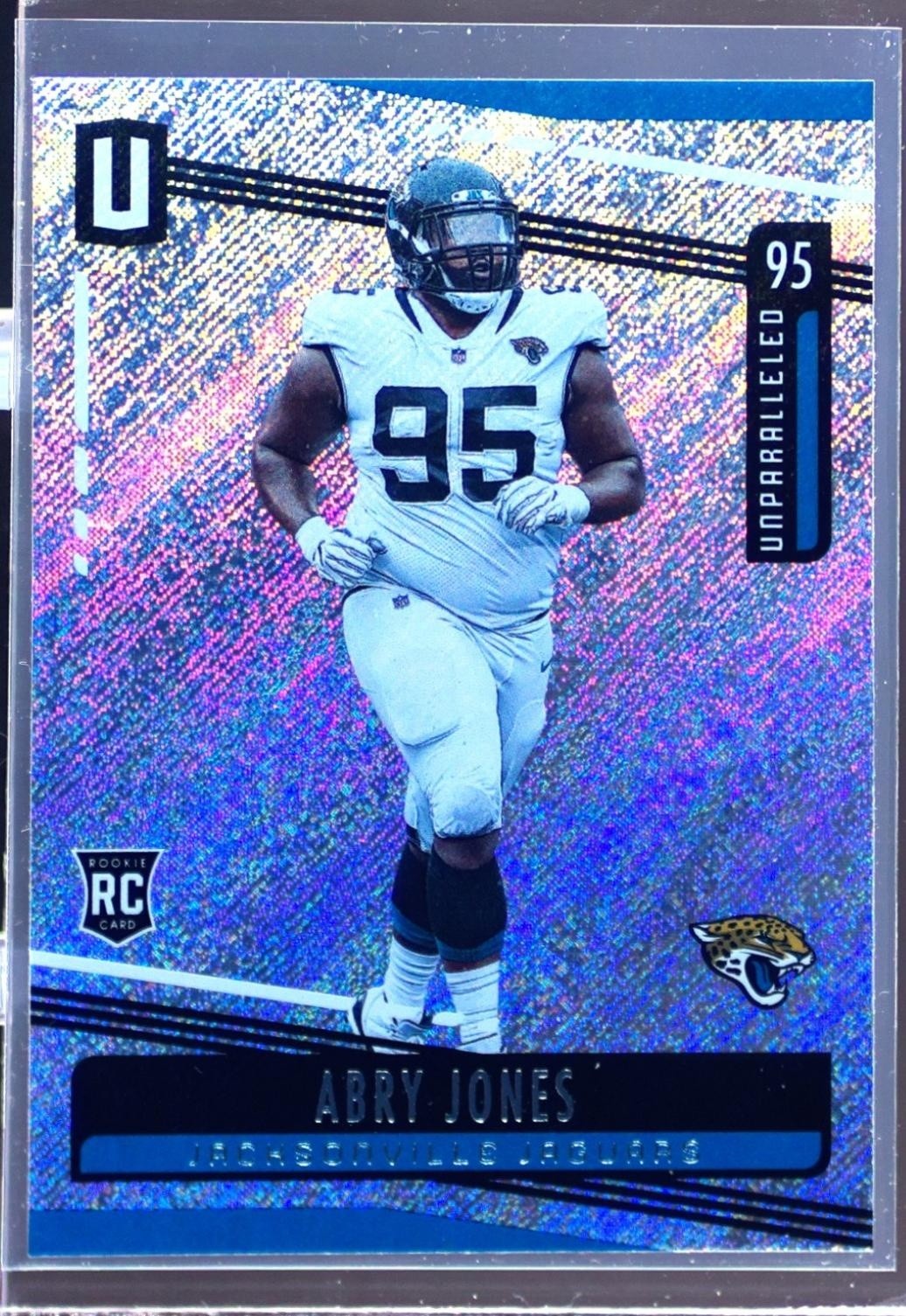 2019 Unparalleled Abry Jones RC #68 Jaguars