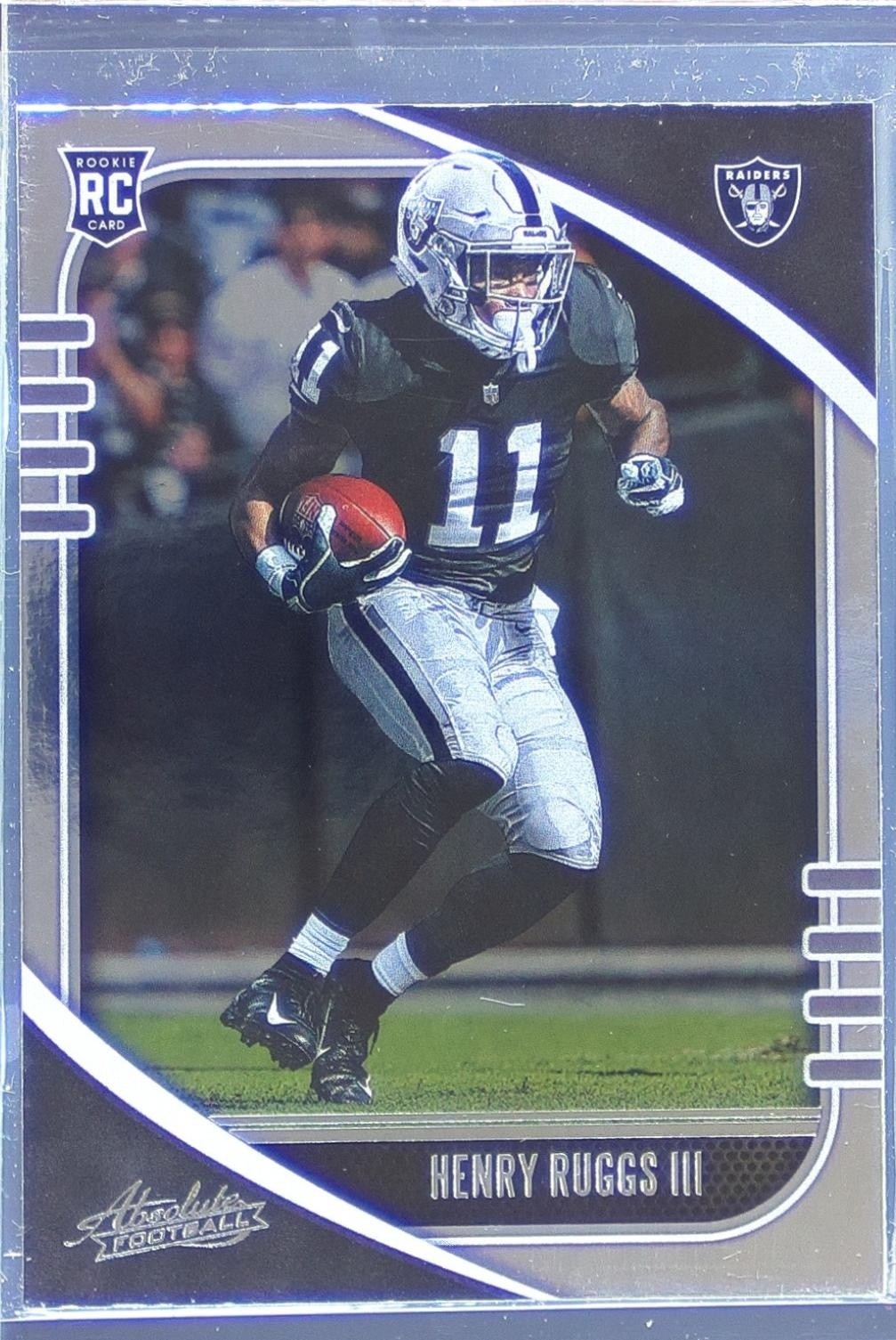 2020 Absolute Henry Ruggs III Retail RC #138 Raiders