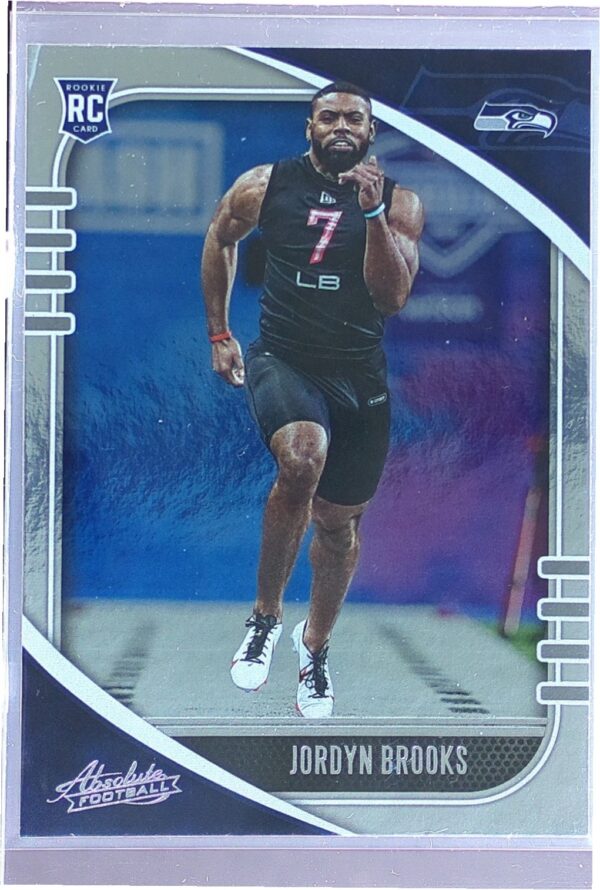2020 Absolute Jordyn Brooks Retail RC #163 Seahawks