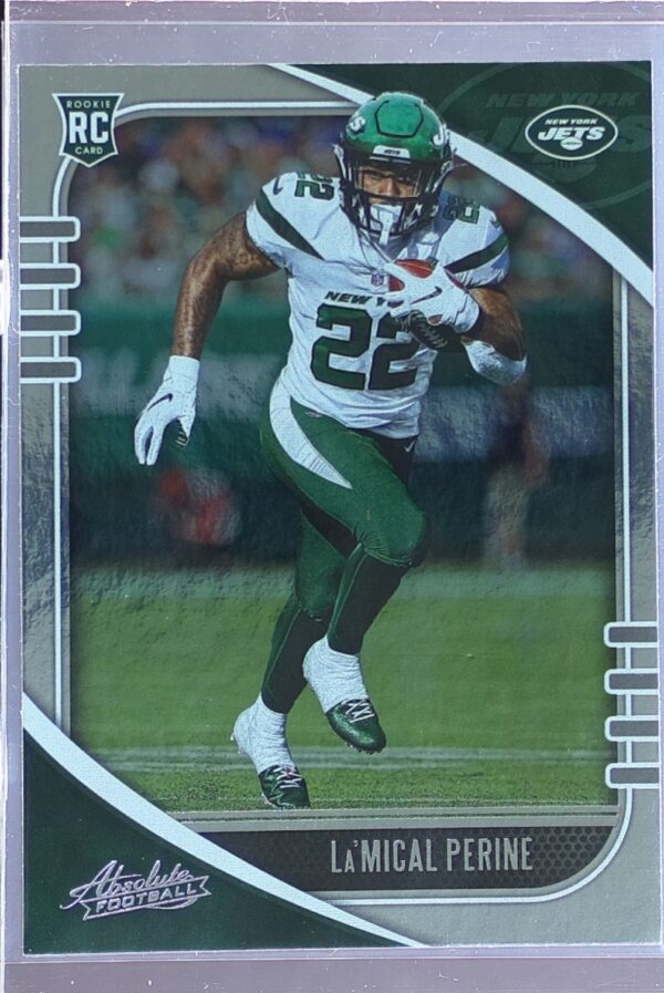 2020 Absolute La'Mical Perine Retail RC #176 Jets