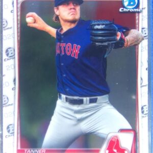 2020 Bowman Tanner Houck #BCP-64 Sox Chrome Prospects