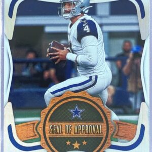 2020 Certified Dak Prescott #SA-DP Cowboys Seal of Approval
