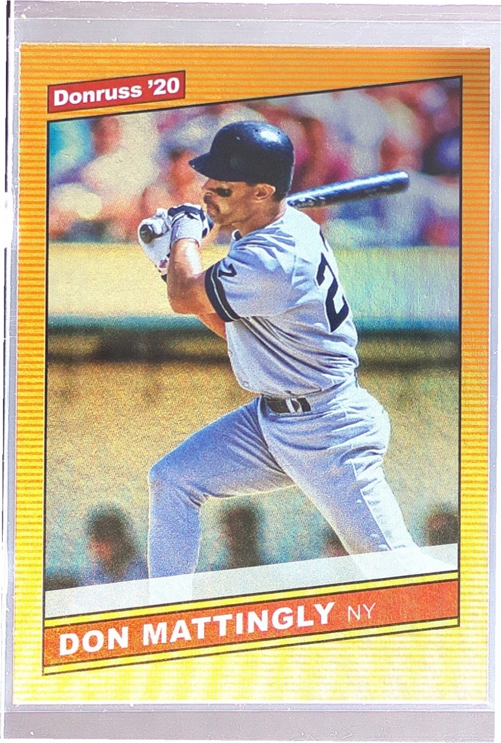 2020 Donruss Don Mattingly Holo Orange #216 Yankees