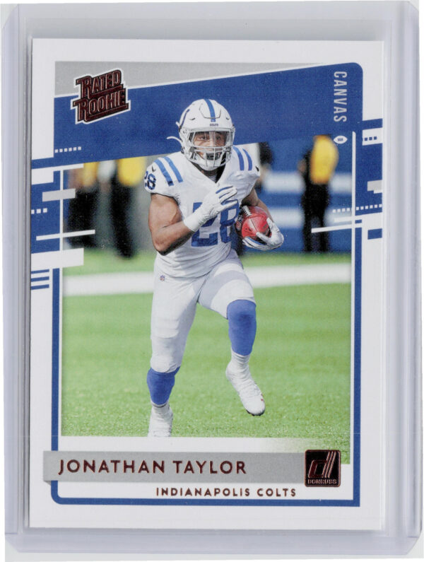 2020 Donruss Jonathan Taylor RC #317 Colts