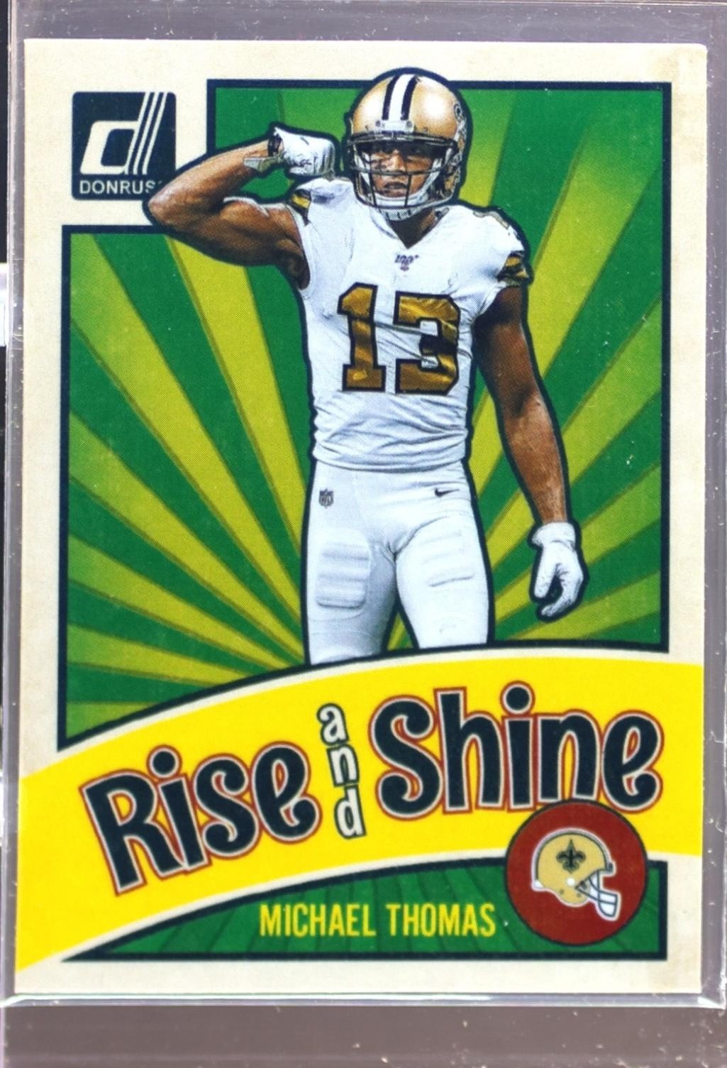 2020 Donruss Michael Thomas #40 Saints Rise ‘n Shine Magnet