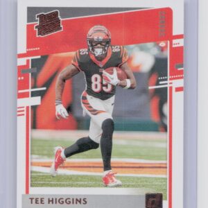 2020 Donruss Tee Higgins #310 Bengals Rated Rookies Canvas