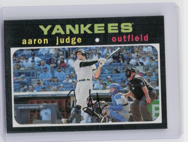 2020 Heritage Aaron Judge #395 Yankees