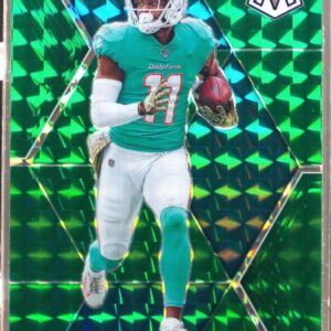 2020 Mosaic DeVante Parker Prizm Green #122 Dolphins