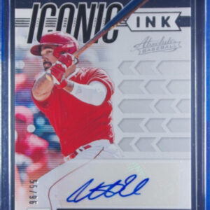 2020 Panini Absolute Anthony Rendon AU SN96 #IC-AR Angels Iconic Ink